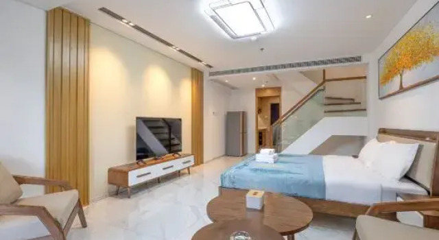 Двухместный люкс c 1 комнатой Sanya Yalong Bay Flower Water Residence