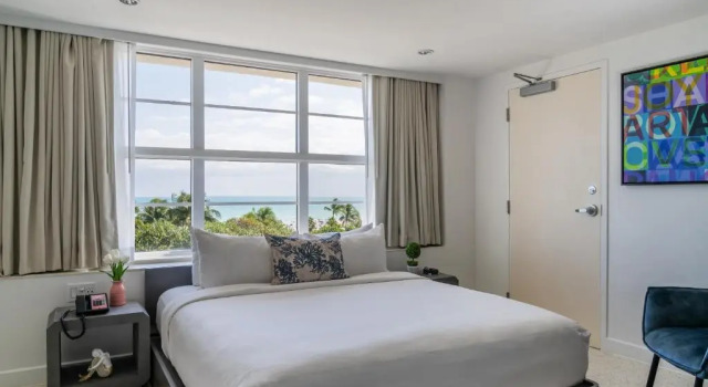 Двухместный номер oceanfront Clevelander Hotel