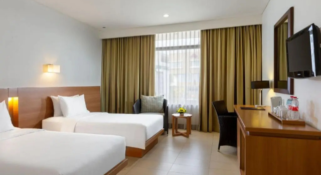 Superior Twin room Hotel Santika Bandung