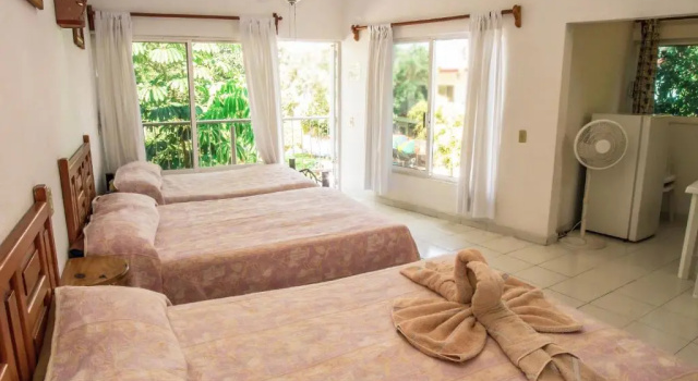 Трёхместный номер Standard Hotel Quinta Paraiso