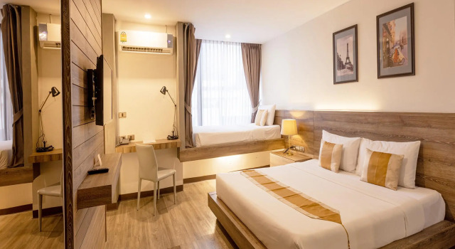 Трёхместный номер Deluxe B2 Bangna Premier Hotel