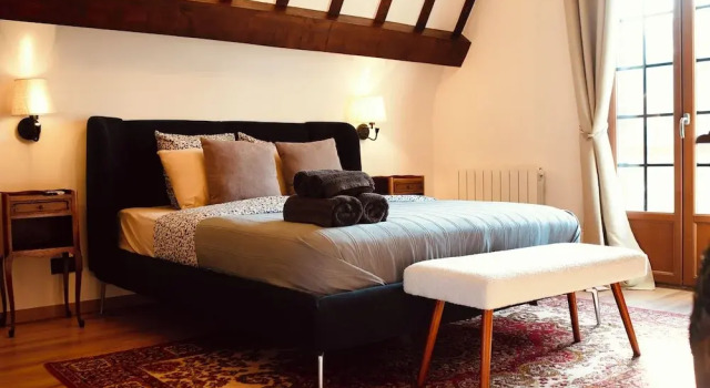 Апартаменты Deluxe с видом на город Normandy Etretat