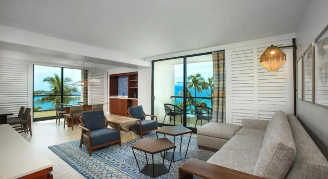 Двухместный люкс Deluxe с видом на океан Hyatt Regency Maui Resort & Spa