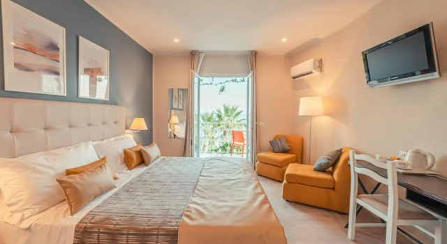 Двухместный номер Superior с видом на море Hotel Rivage Taormina