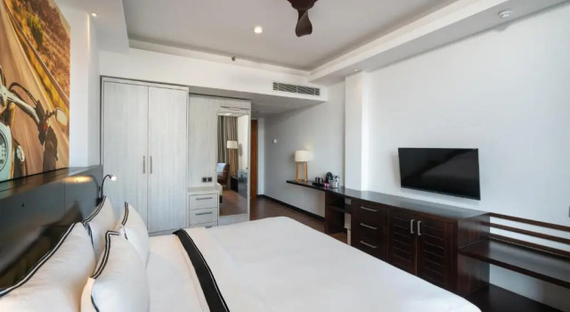 Двухместный номер Super Deluxe с балконом и с частичным видом на море Regal Réseau Hotel & Spa