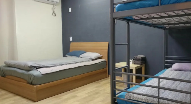 Четырёхместный номер Standard Sokcho & Guesthouse