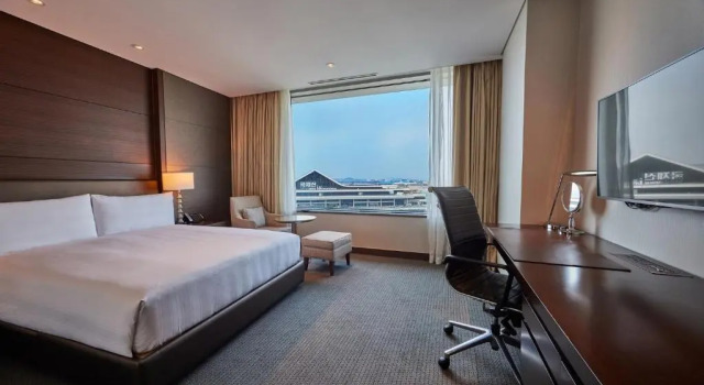 Двухместный номер Deluxe с красивым видом из окна LOTTE CITY HOTEL Gimpo Airport