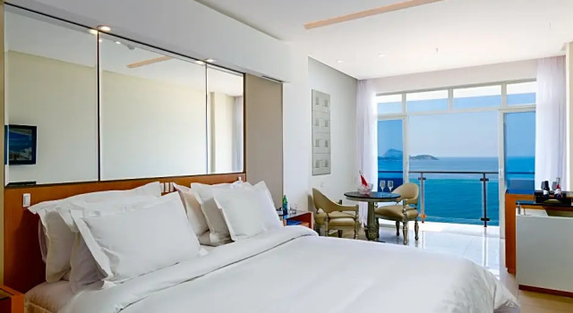 Номер Superior с балконом Praia Ipanema Hotel