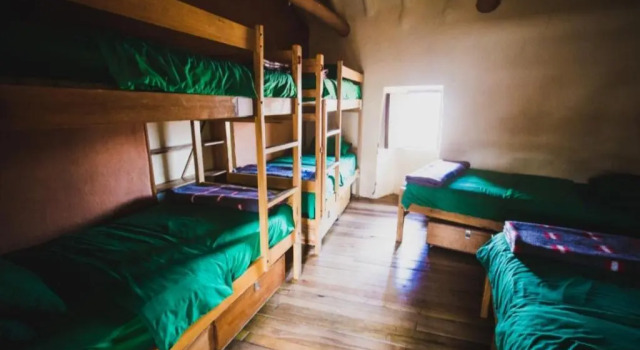 Łóżko w pokoju wieloosobowym (pokoju wieloosobowym żeńskim) Loki Hostel Cusco