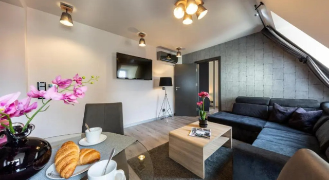 Апартаменты c 1 комнатой Aparthotel New Lux