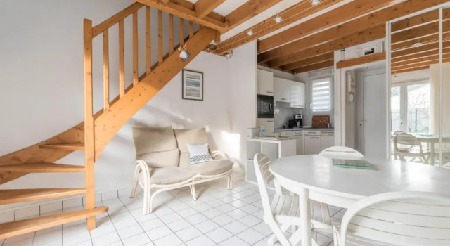 Коттедж Maison fonctionnelle avec terrasse proche mer