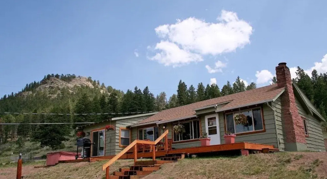 Rocky Mountain Retreat 2 Three Bedroom Cabin with Beautiful Views and Personal Hot Tub. 3 Cabin, Забронировать Дом для отпуска Эстес-Парк Rocky Mountain National Park, рядом с Marys Lake