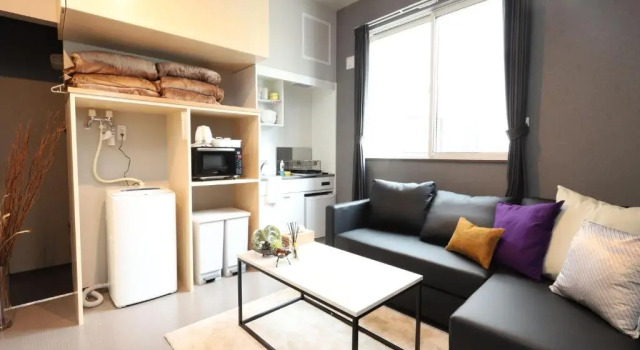 Семейный номер Standard UCHI Living Stay Sapporo Kikusui