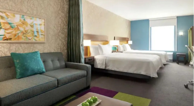 Четырёхместная студия Home2 Suites By Hilton Sacramento At Csus