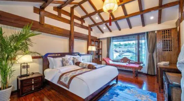 Люкс Luxury Lijiang Manting·Xingyu Nayue Bay Internet celebrity travel photography and viewing holiday homestay