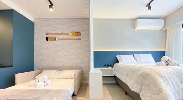 Studio Shopping OKA Floripa - SOK218, Забронировать Дом для отпуска Коттеджи Флорианополиса, Коттедж