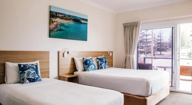 Двухместный номер Standard с видом на океан Yamba Beach Motel