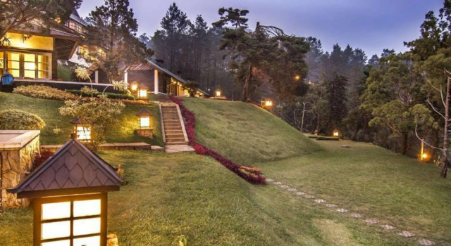 Bett im Wohnheim Puncak Pass Resort