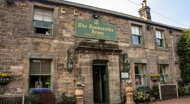 The Tankerville Arms, Rezervați Hotel Eglingham Northumberland
