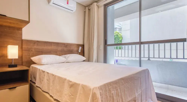 Апартаменты Flat na Vila Mariana c Varanda pr x ao Metr