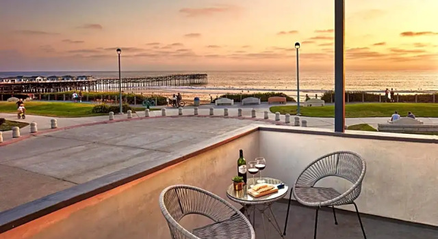 Двухместный номер Standard с видом на море Pacific View Inn