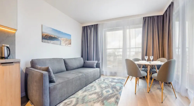 Апартаменты с балконом Residence I Jastrzębia Góra, Sun & Snow