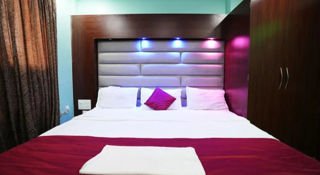 Deluxe chambre Goroomgo Ashray Puri