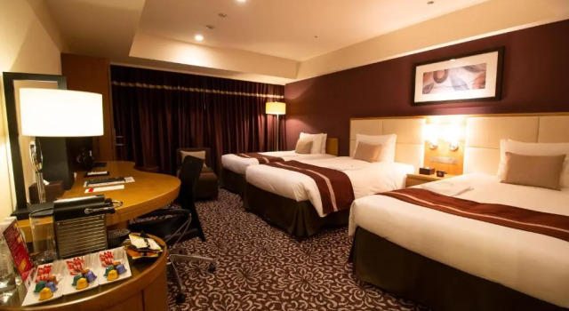 Трёхместный номер Standard Hotel Ryumeikan Tokyo