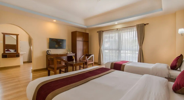 Апартаменты с балконом Hotel Snow Peak