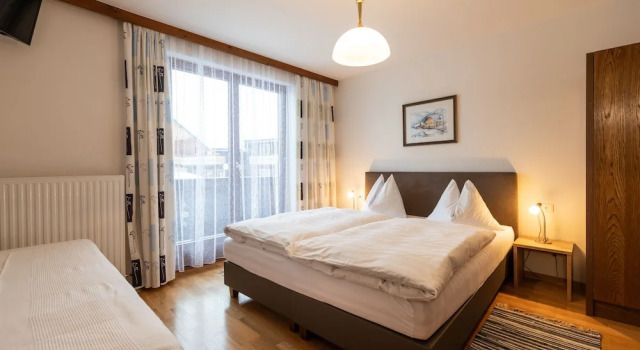 Апартаменты Comfort с 4 комнатами с балконом Haus Margareth