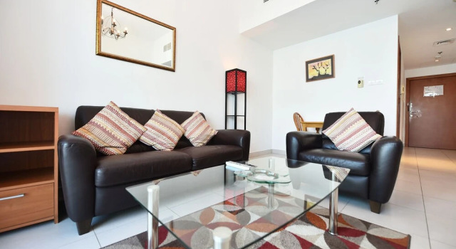 Mrnv - Furnished 1BR in Dubai Marina, Забронировать Отель Дубай-Марина , рядом с Dubai Marina Yacht Club