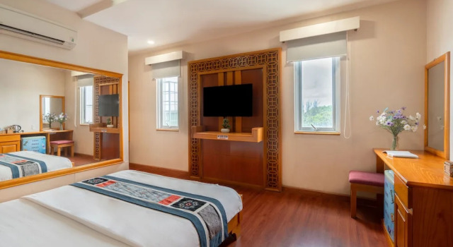 Двухместный номер Deluxe Anh Dao Hotel