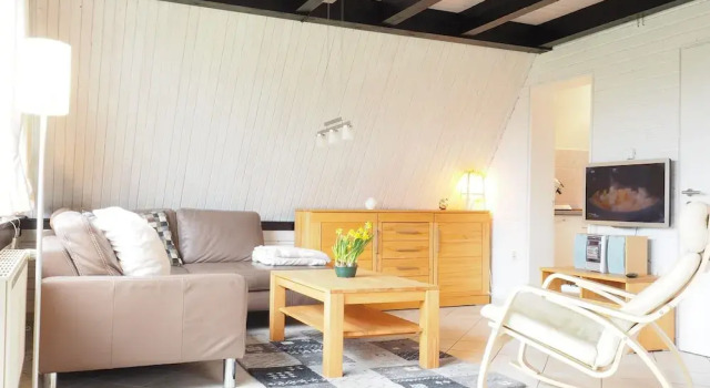 Ferienhaus mit Sauna in Burhave