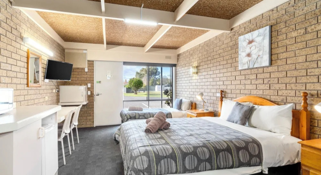 Standart çift kişilik oda Baronga Motor Inn