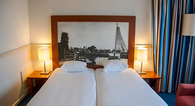 Номер Superior с видом на озеро Hotel Spaander