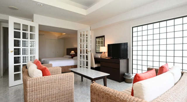 Номер Deluxe с частичным видом на океан Hotel Royal Marine Palace Ishigakijima