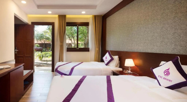 Двухместный номер Superior TTC Resort Ninh Thuan - Unlimited Access to Water Park