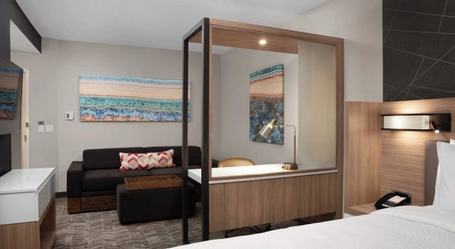 Люкс с 2 комнатами SpringHill Suites by Marriott Orlando Theme Parks Lake Buena Vista