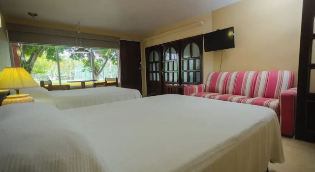 Семейный люкс с видом на реку Hotel Plaza Palmas