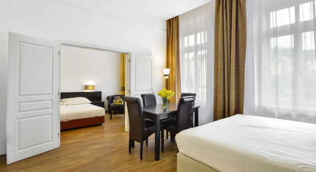 Apartments Central Park Marienbad, Забронировать Апартаменты/квартира Отели Мареанске-Лазне с парковкой, рядом с Colonnade by the Singing Fountain, Парковка