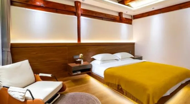 Люкс Deluxe Shaxi Ancient Town Xiyun Mountain Residence Homestay