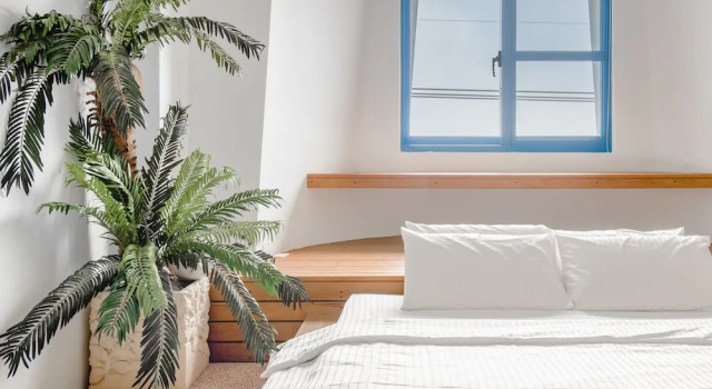 Standard- dobbelt værelse med havudsigt White Lighthouse B&B