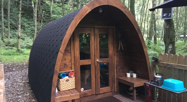 Номер Standard Broomhills Farm River Eco Pods