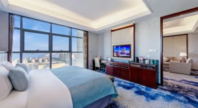 Люкс Deluxe Zhoushan Haizhongzhou International Hotel