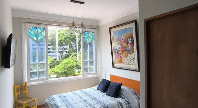 Двухместный номер Premium с видом на парк Flying Dog Hostel