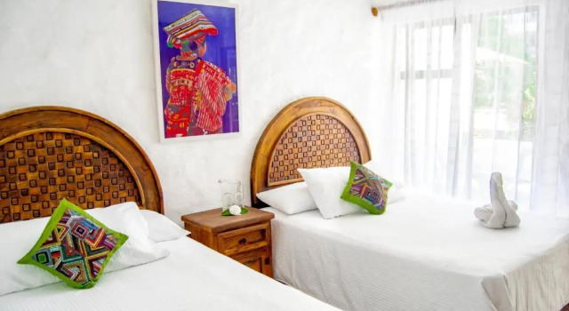 Четырёхместный люкс Petit Hotel Pilitas