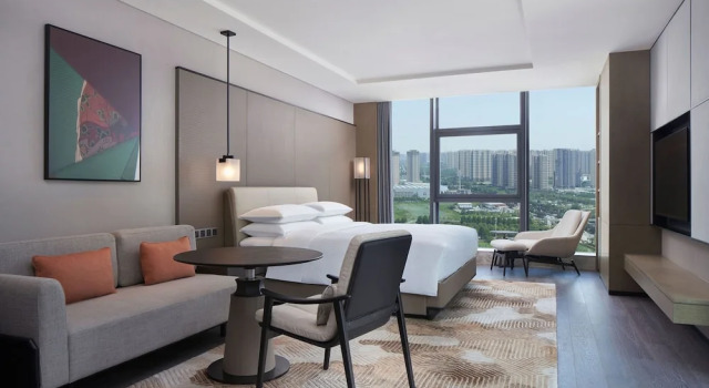 Двухместный номер Deluxe с видом на сад Sheraton Xian South