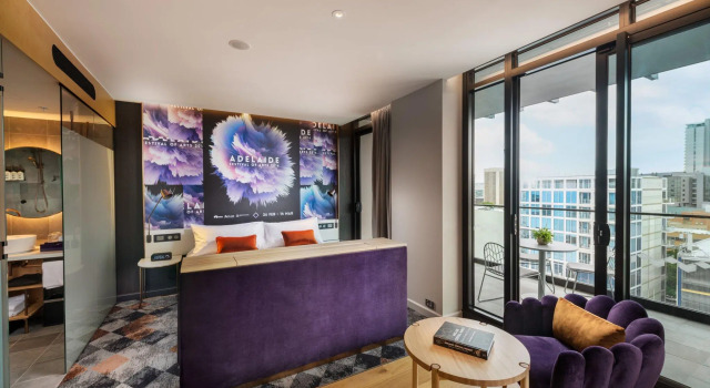 Номер Premium с балконом Hotel Indigo Adelaide Markets by IHG