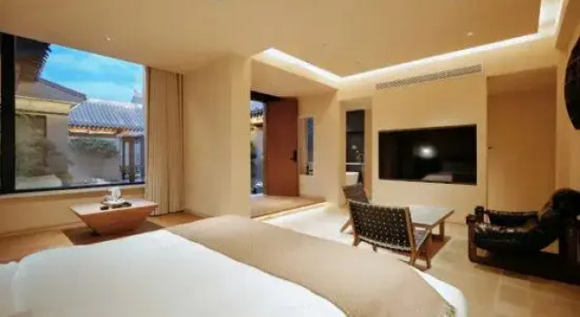 Люкс Shano・Shanhe・Yueshang Hot Spring Vacation Apartment (Xinzhou Ancient City)