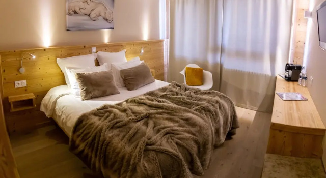 Двухместный номер Standard с балконом Hotel Les Flocons
